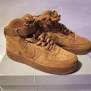 Nike Air Force 1 High LV8 3 WHEAT W/ STRAPS- NWB